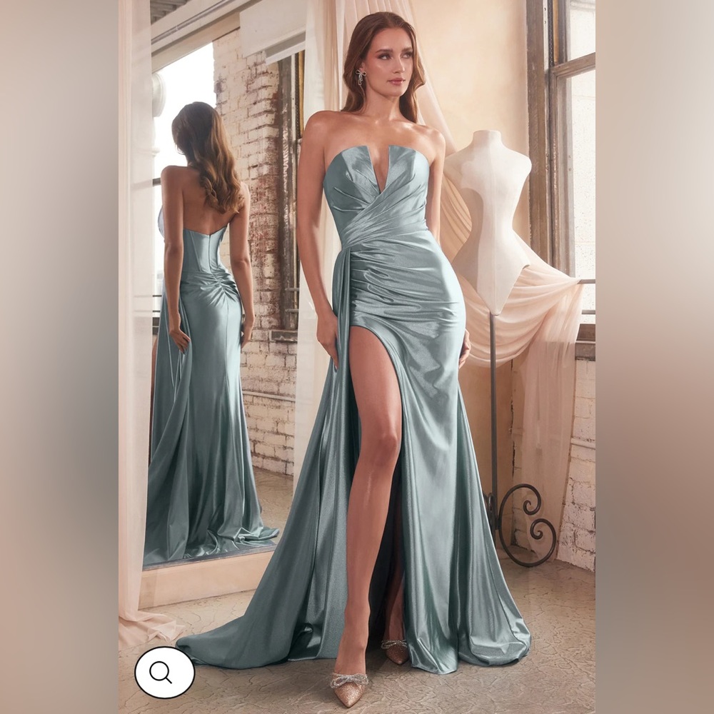 Satin prom/ formal dress!!